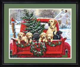 Holiday Puppy Truck PBN - Dimensions