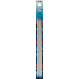 3mm 20cm Double Pointed Needles Prym