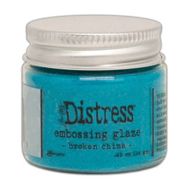 Broken China | Distress Embossing Glaze | Ranger Ink