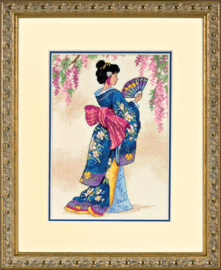 Elegant Geisha Aida Dimensions Telpakket