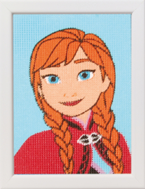 Anna Frozen Penelope Vervaco Canvas Kit