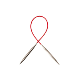 2mm 40cm RED Lace Circular Knitting Needles | ChiaoGoo