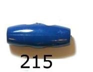 Blauwe knoop 20mm Kunststof Knebel