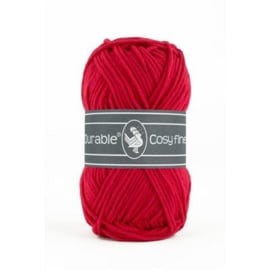 317 Deep Red Cosy fine Durable