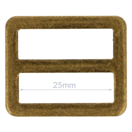 25mm Gesp metaal Bronze
