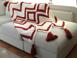 Aztec Afghan Gehaakt Durable Cosy