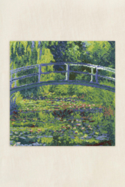 The water lily pond Claude monet - Aida telpakket - DMC the Masters Collection