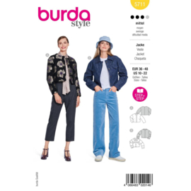 5711 Burda Naaipatroon - Jas in variatie
