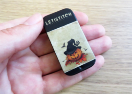 Happy Pumpkin Tin Box Leti Stitch