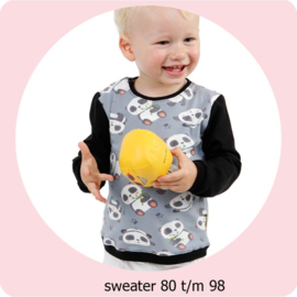 Sweater maat 80 t/m 98 Annie do it yourself naaipatroon