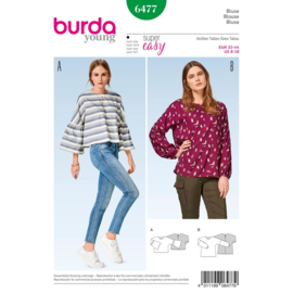 6477 Burda Naaipatroon | Blouse