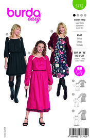 5772 Burda Naaipatroon | Jurk in variatie