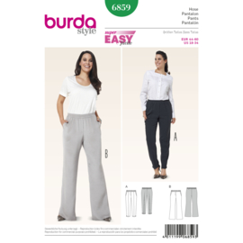 6859 Burda Naaipatroon | Broek in Variatie