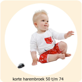 Korte harembroek maat 50 t/m 74 Annie do it yourself naaipatroon 