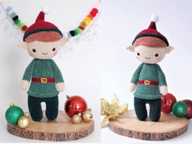 Christmas Elf Crochet Durable Velvet, Cosy Fine & Coral