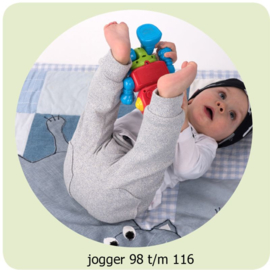 Jogger Maat 98t/ 116 Annie do it yourself naaipatroon