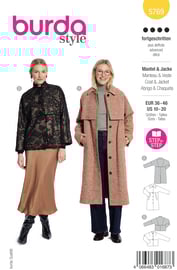 5769 Burda Naaipatroon | Mantel & jas