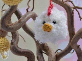 Easter Decorations  Crochet Durable Coral & Teddy