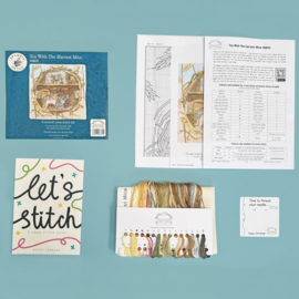Tea with the harvest mice - aida Bothy Threads telpakket