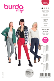 6025 Burda Naaipatroon | Broek in Variatie