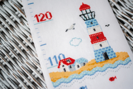 Bootje Varen Meetlat Aida Vervaco Telpakket