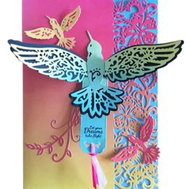 The flutterings die set Hummingbird | Creative Expression