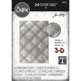 3-D Texture fades Quiled | Tim Holtz | Sizzix