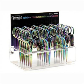 Rainbow Titanium Embroidery Scissors