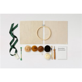 Giraffe Punch Needle kit | DMC