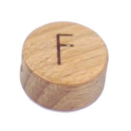 Houten letterkraal F