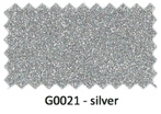 Glitter flexfolie Silver g021