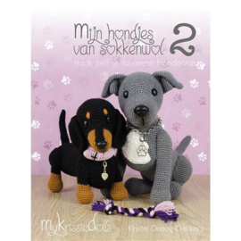 Mijn hondjes van sokkenwol 2 - My Krissiedolls
