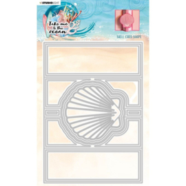 Shell card shape cutting dies | Take me to the ocean | StudioLight