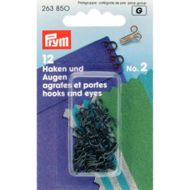 Hooks & Eyes No.2 Prym 