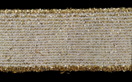 Goud 25mm Glitter Elastiek