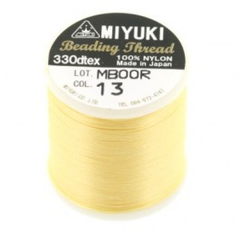 13 Yellow Beading Thread B Miyuki