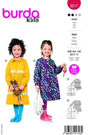 9217 Burda Naaipatroon | Jurk in variatie