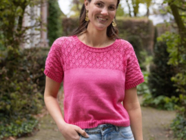 Pink Lemonade zomertruitje - gebreid - Durable Formidable