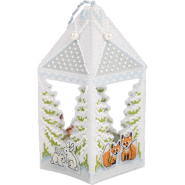 Forest Lantern - Bos Lantaarn - canvas - telpatroon - Panna