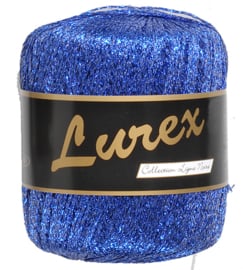 6 Lammy Lurex  Donker Blauw