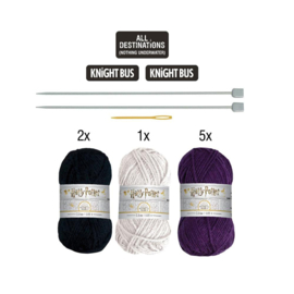 Knight Bus Deurstop Knit Kit | Harry Potter