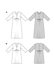 5816 Burda Naaipatroon | Jurk in variatie