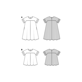 5639 Burda naaipatroon - Jurk & Blouse
