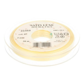 07 3mm Lint Satin Luxe Double face p.m.