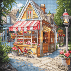 Pastry shop - aida - Leti Stitch telpakket