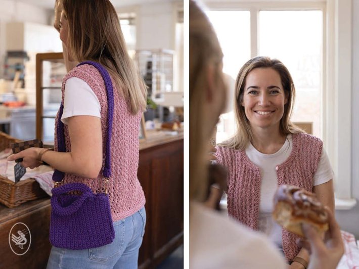 Gilet Glam - gebreid - Durable Glam