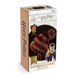Gryffindor Bobble Hat Knit Kit | Harry Potter