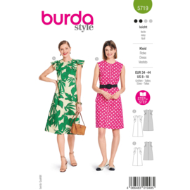 5719 Burda Naaipatroon | Jurk in variatie