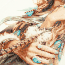 Boho girl - aida - Magic Needle telpakket