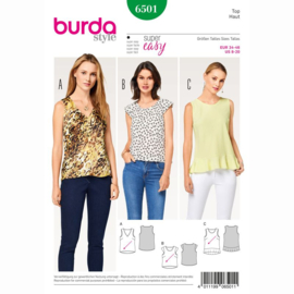 6501 Burda Naaipatroon | Top in variaties